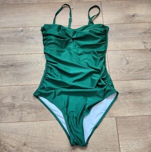 Size Medium Green One Piece Bathing Suit